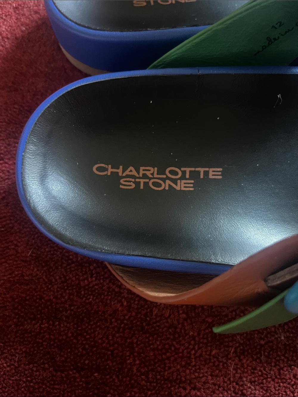 Charlotte Stone - Misty sandals Blue - Picture 5 of 10